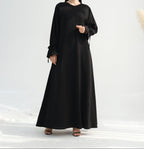 Nida Ruffle Sleeve Abaya - Noor & Grace