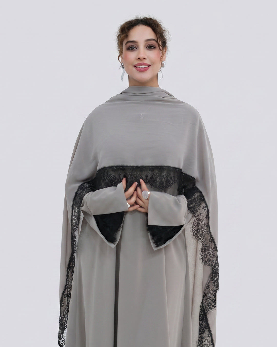 Noor Grace Zahra Lace Abaya Set - Noor & Grace