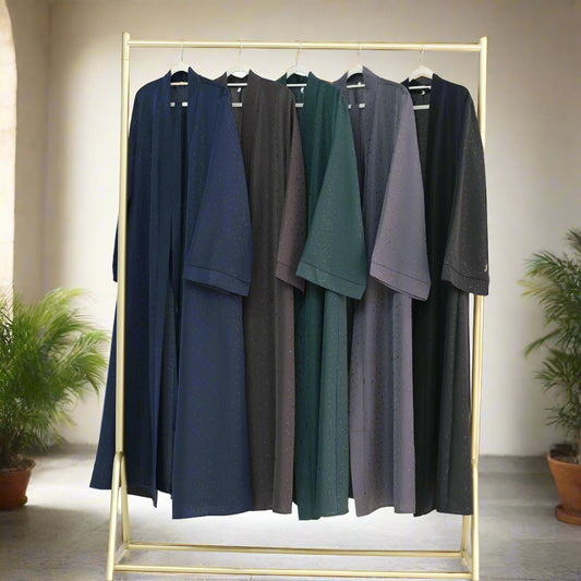 Noura Luxe Kimono Abaya (عباية نورا الفاخرة الكيمونو) - Noor & Grace