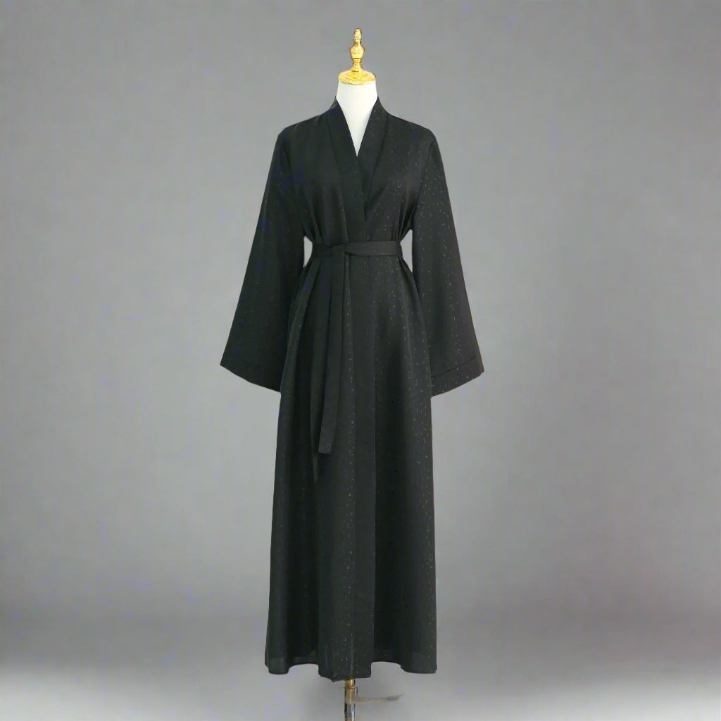 Noura Luxe Kimono Abaya (عباية نورا الفاخرة الكيمونو) - Noor & Grace