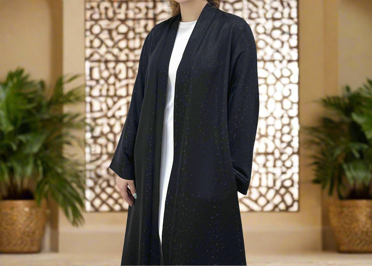Noura Luxe Kimono Abaya (عباية نورا الفاخرة الكيمونو) - Noor & Grace