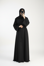Noura Luxe Kimono Abaya(slim fit style) - Noor & Grace