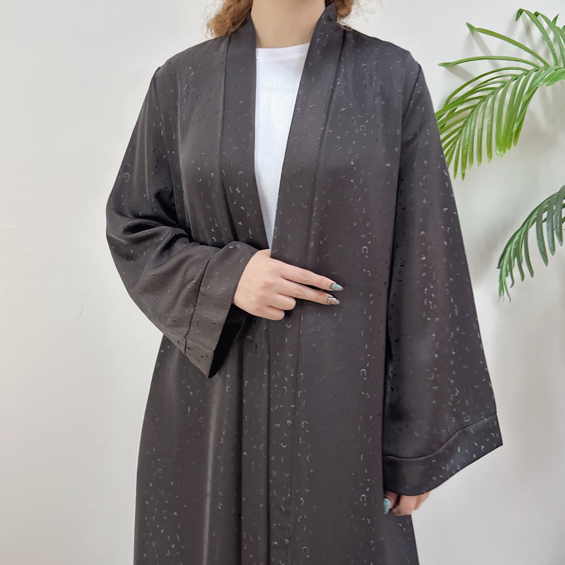 Noura Luxe Kimono Abaya (عباية نورا الفاخرة الكيمونو) - Noor & Grace