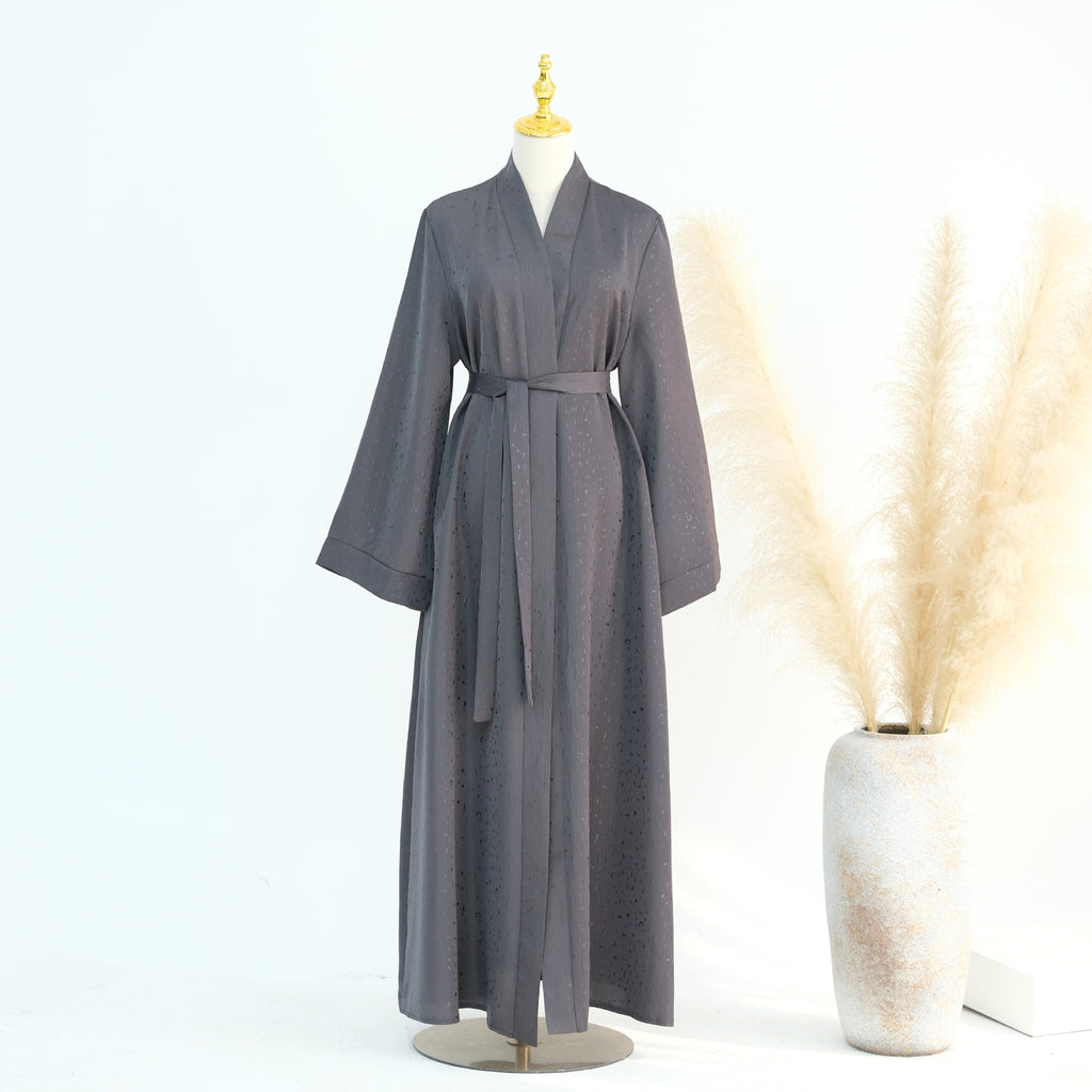 Noura Luxe Kimono Abaya (عباية نورا الفاخرة الكيمونو) - Noor & Grace