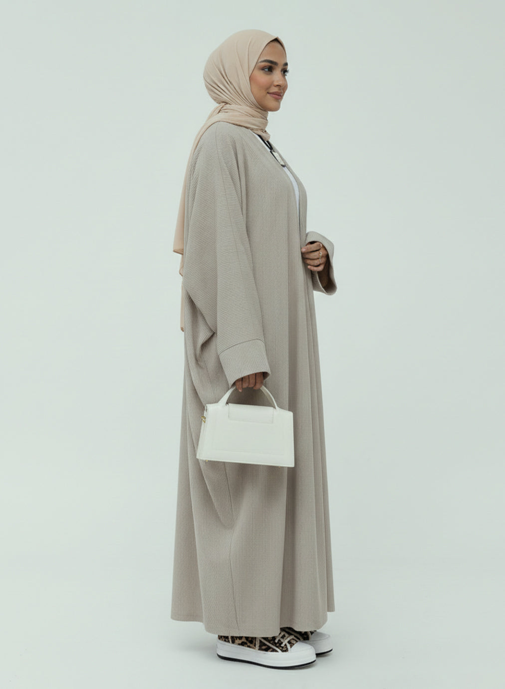 Nourah Soft Corduroy Kaftan - Noor & Grace