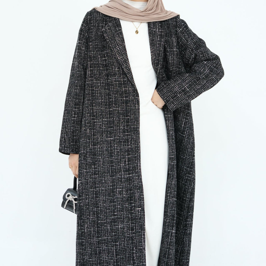 Premium Winter Blazer Abaya - Noor & Grace