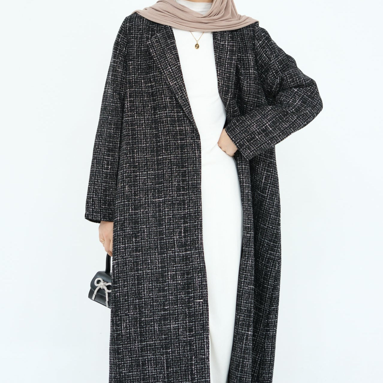 Premium Winter Blazer Abaya - Noor & Grace