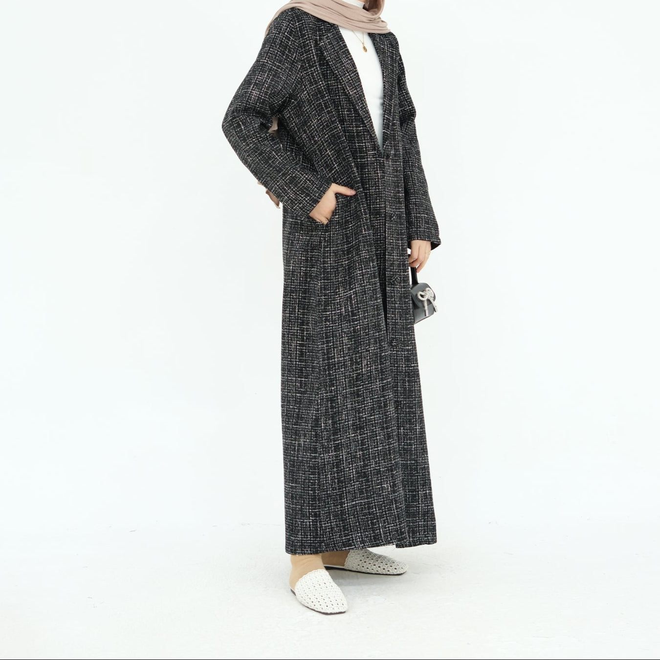 Premium Winter Blazer Abaya - Noor & Grace