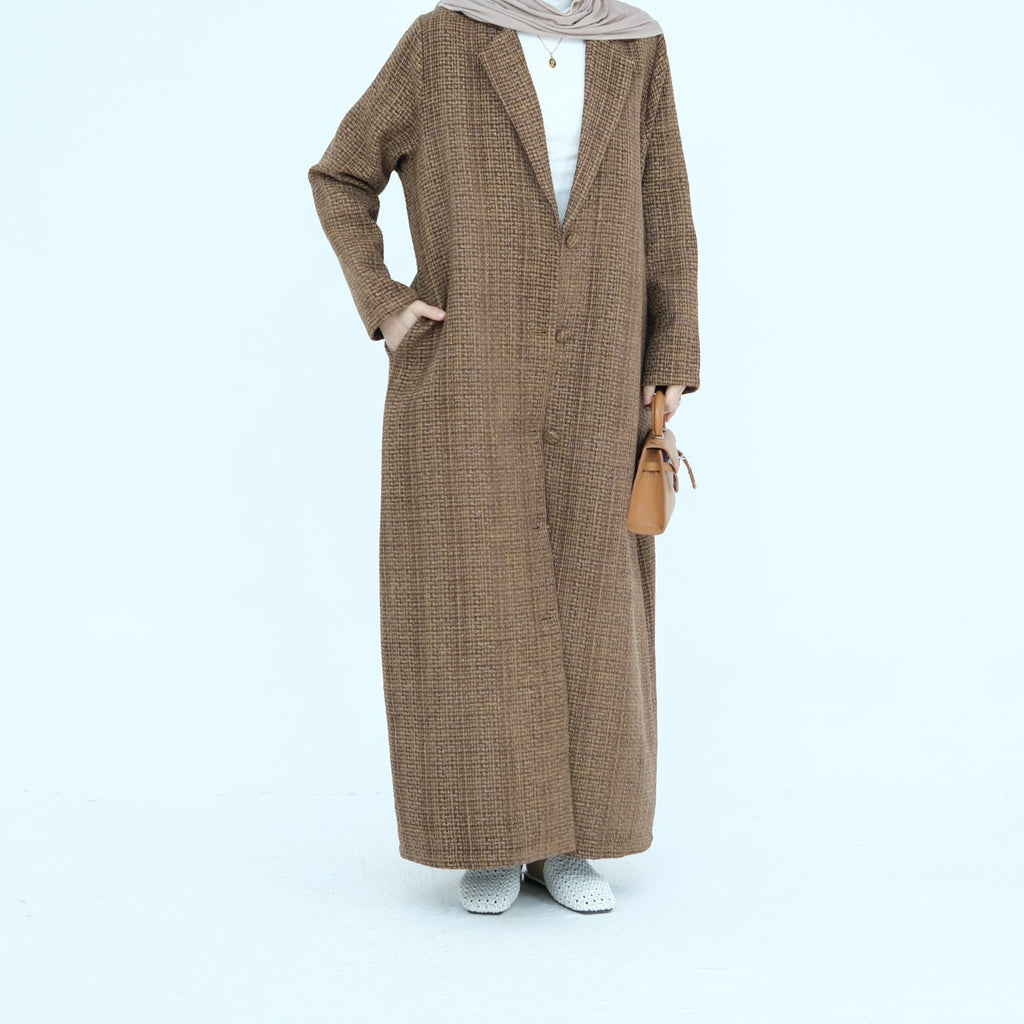 Premium Winter Blazer Abaya - Noor & Grace