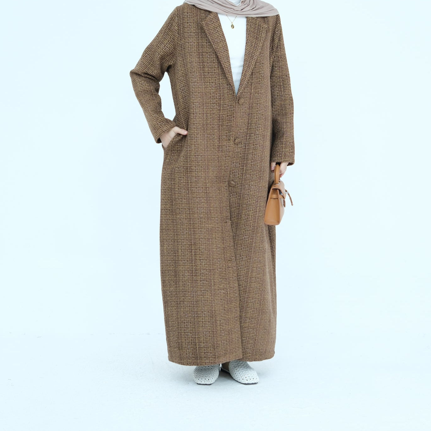 Premium Winter Blazer Abaya - Noor & Grace
