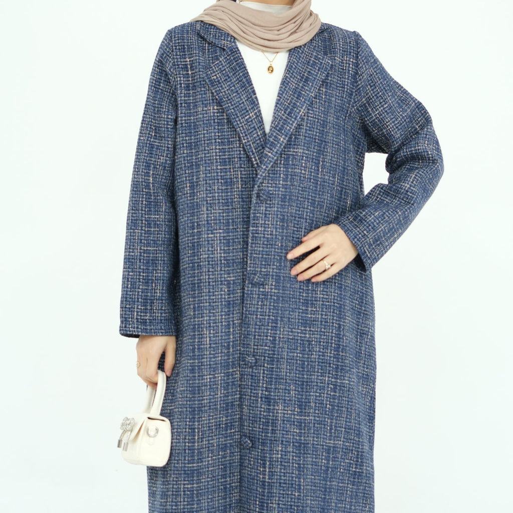 Premium Winter Blazer Abaya - Noor & Grace