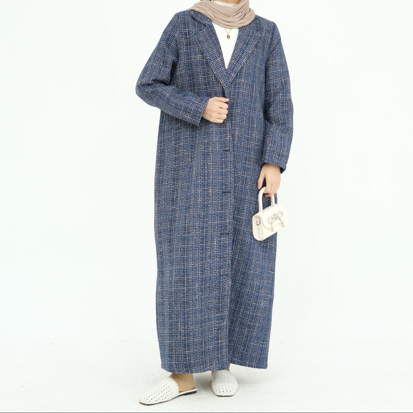 Premium Winter Blazer Abaya - Noor & Grace