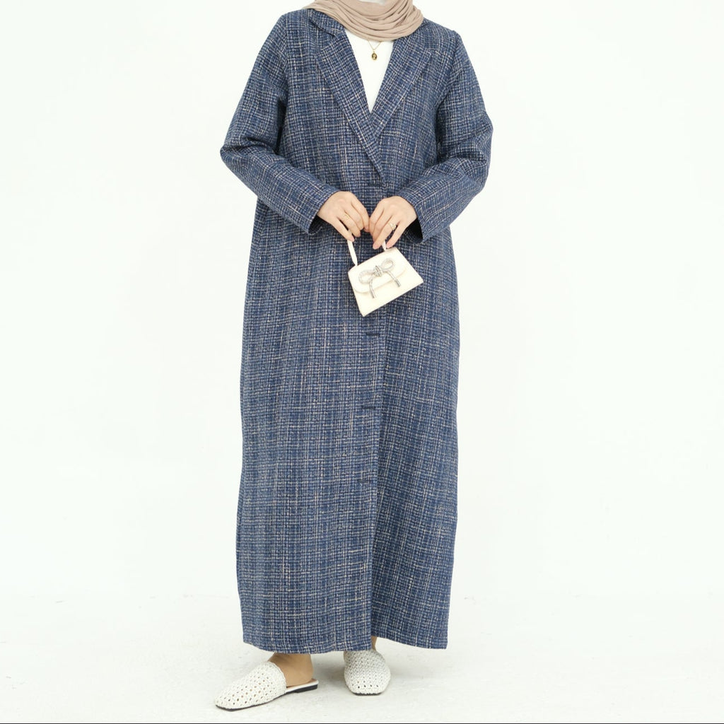Premium Winter Blazer Abaya - Noor & Grace