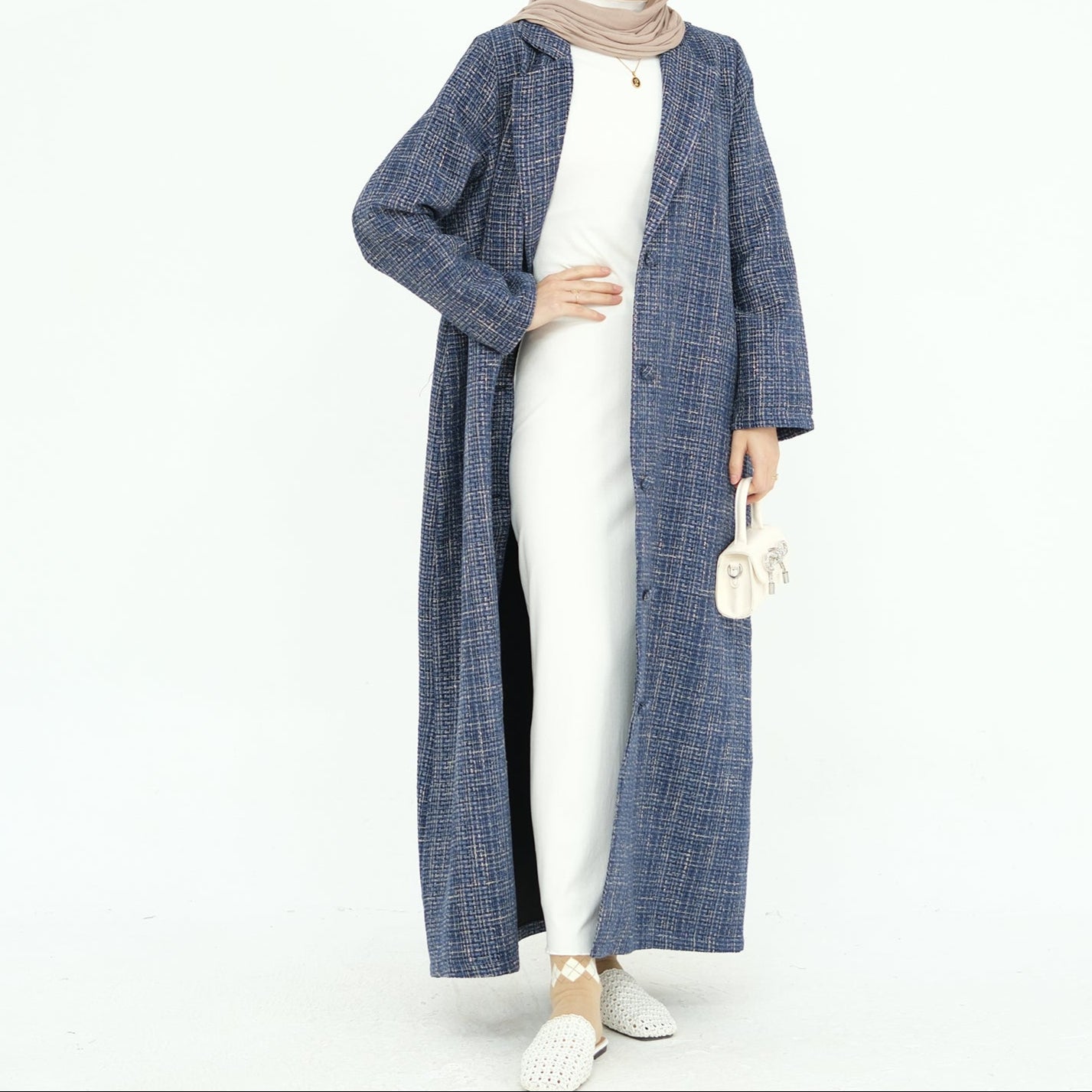 Premium Winter Blazer Abaya - Noor & Grace