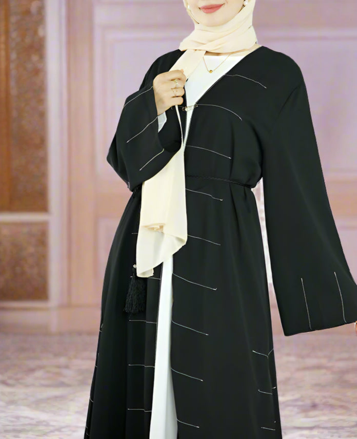 Safaa Al-Nida Abaya (عباية صفاء الندى) - Noor & Grace
