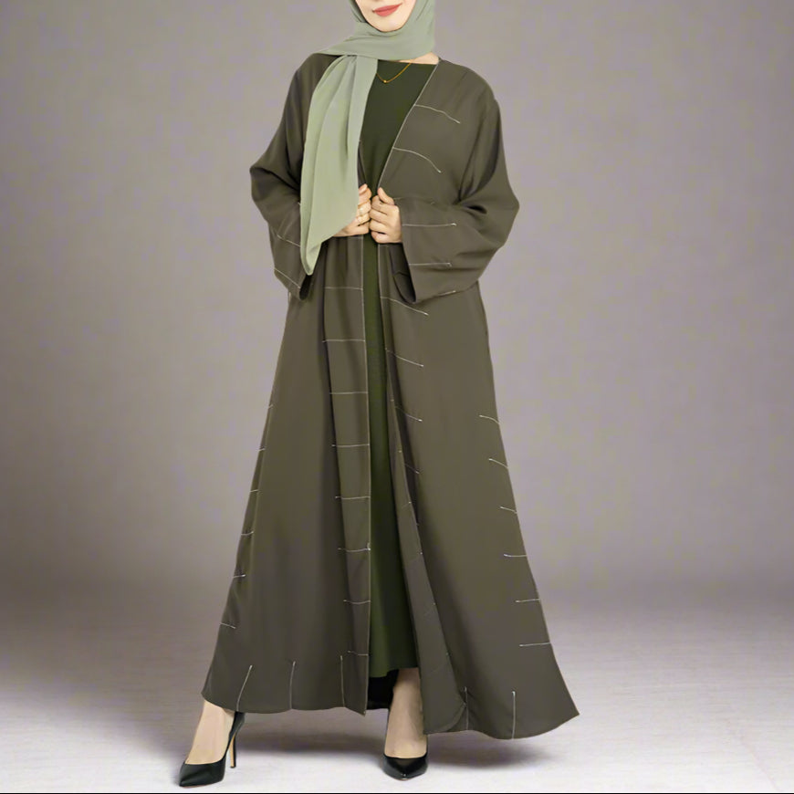 Safaa Al-Nida Abaya (عباية صفاء الندى) - Noor & Grace
