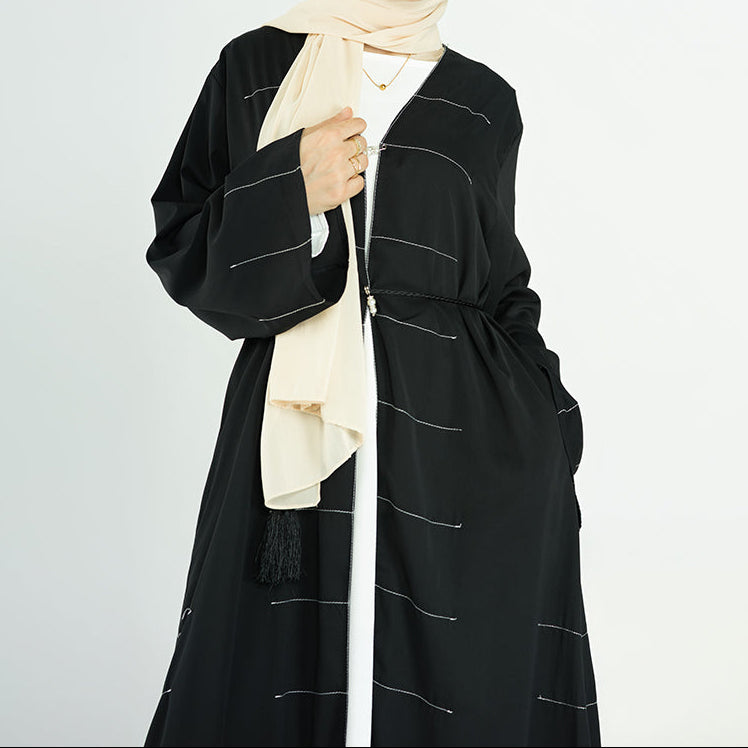 Safaa Al-Nida Abaya (عباية صفاء الندى) - Noor & Grace