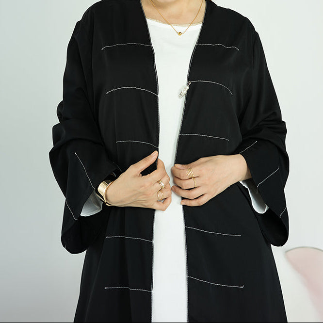 Safaa Al-Nida Abaya (عباية صفاء الندى) - Noor & Grace