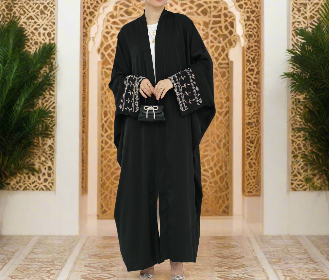 Samara Luxe Abaya (عباية سمارة الفاخرة) - Noor & Grace