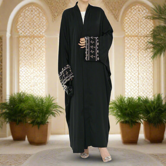 Samara Luxe Abaya (عباية سمارة الفاخرة) - Noor & Grace