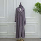 Soft Elegance Abaya Coat - Noor & Grace