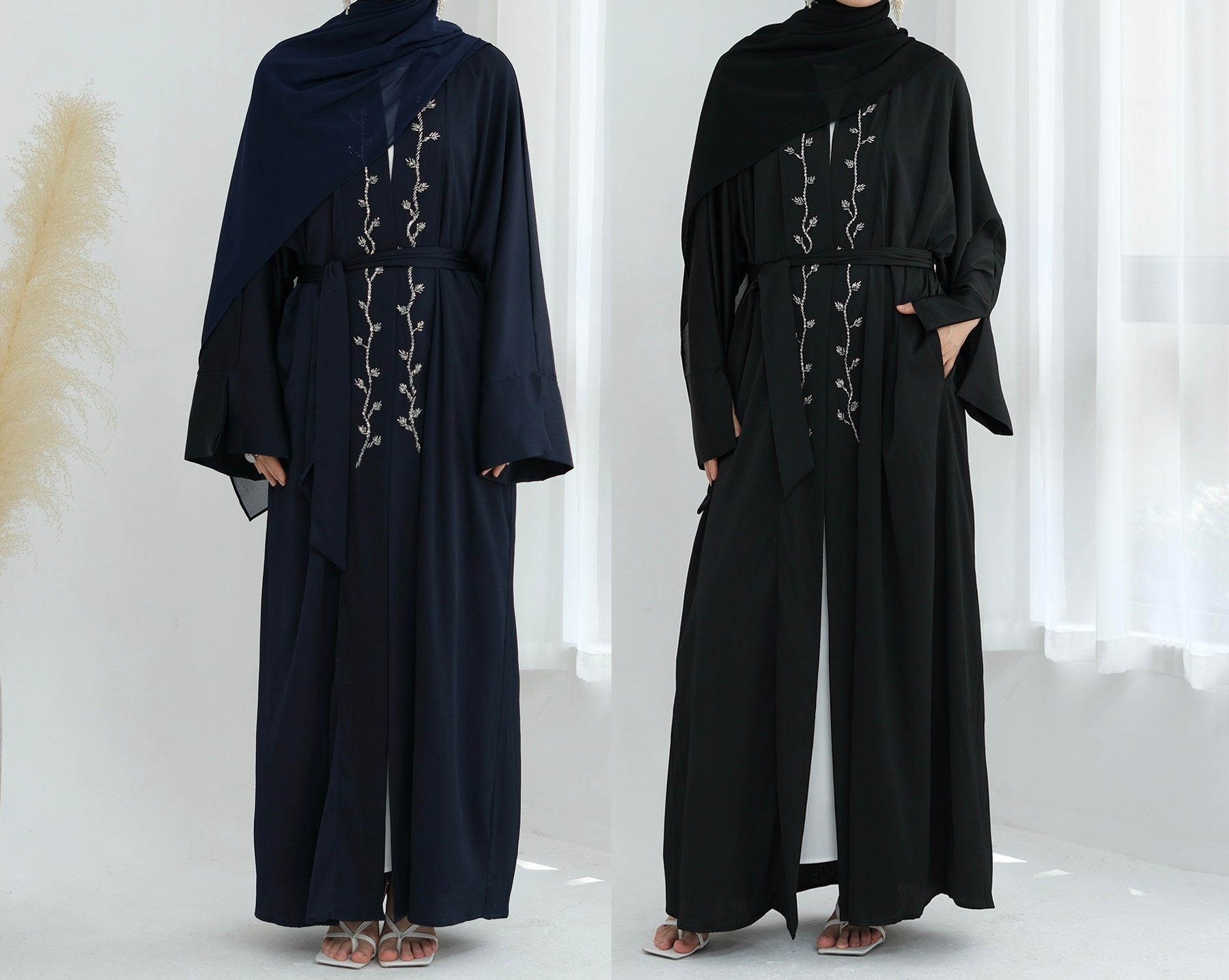 Sundus Luxury Abaya (عباية سندس الفاخرة) - Noor & Grace