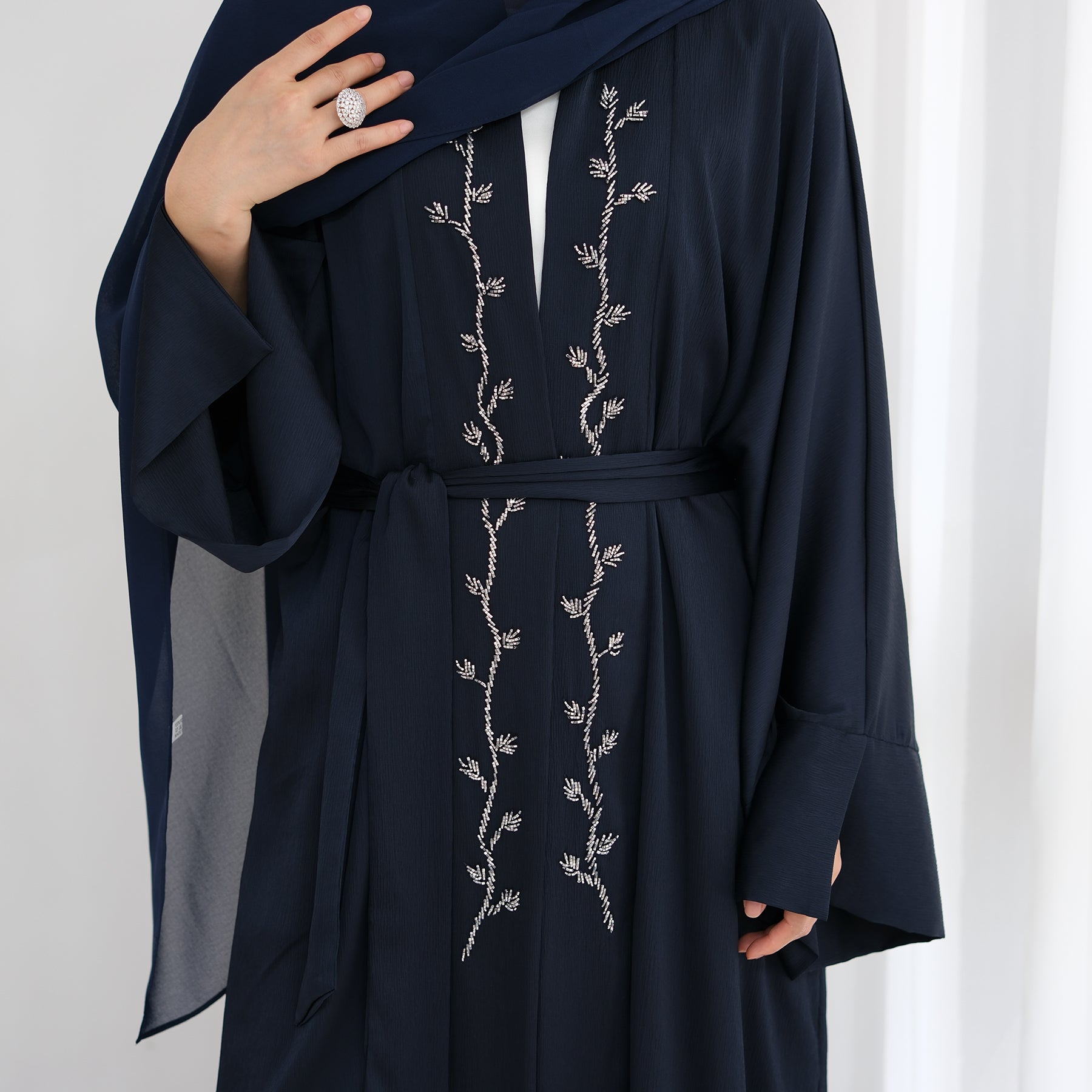 Sundus Luxury Abaya (عباية سندس الفاخرة) - Noor & Grace