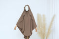 Taro Crepe Khimar - Noor & Grace