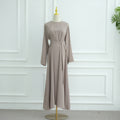 Taro Full-Sleeve Nida Inner Abaya - Noor & Grace