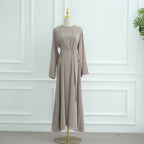 Taro Full-Sleeve Nida Inner Abaya - Noor & Grace