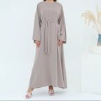 Taro Full-Sleeve Nida Inner Abaya - Noor & Grace