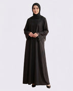 Yasmin Nida Lace Patchwork Abaya - Noor & Grace
