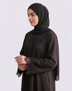 Yasmin Nida Lace Patchwork Abaya - Noor & Grace