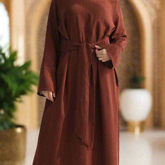 Zahra Elegance Abaya (عباية زهراء الأنيقة) - Noor & Grace