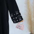 Zeena Embroidered Abaya (عباية زينة المطرزة) - Noor & Grace