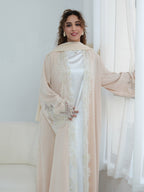 dubai-lace-trim-wide-sleeves-open-front-abaya-nida-champage-cream-noor-and-grace