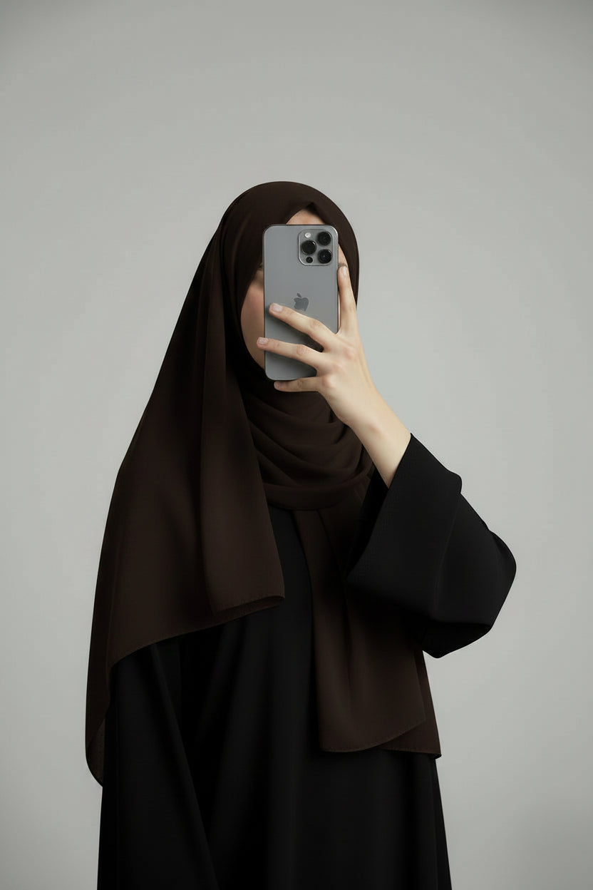 espresso-chiffon-hijab-noor-and-grace