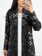 haya-pleated-earth-stretchable-abaya-black-noor-and-grace