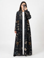 haya-pleated-earth-stretchable-abaya-black-noor-and-grace