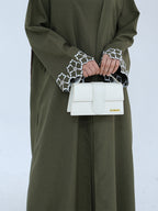 laylat-al-qamar-linen-cotton-abaya-army-green-noor-and-grace