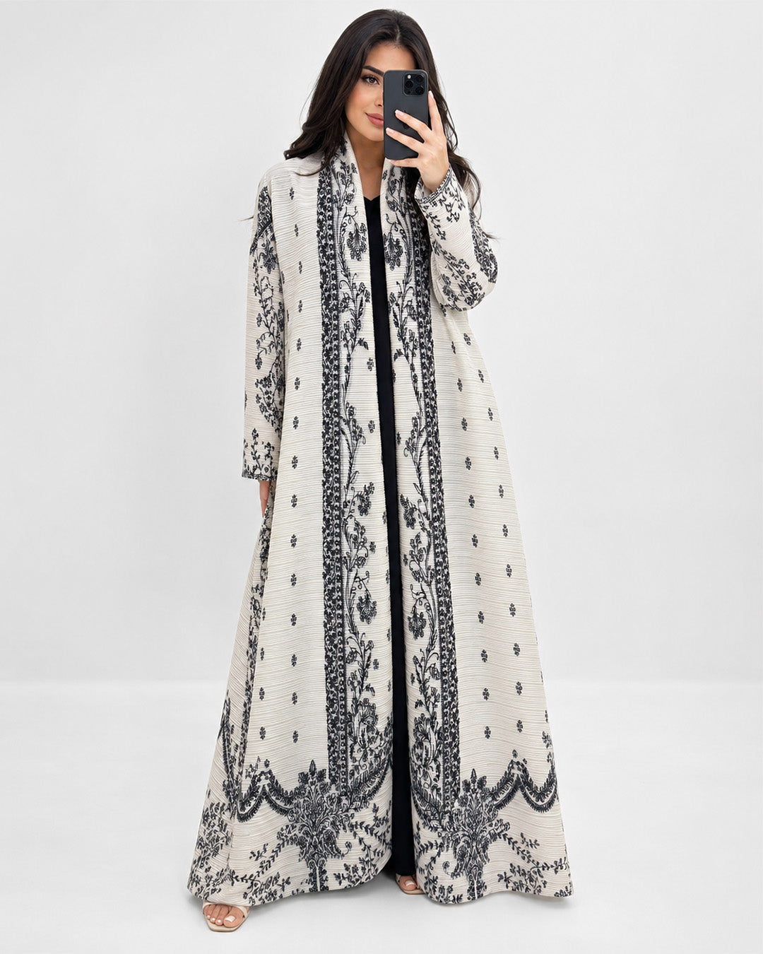 luxe-white-stretchable-abaya-noor-and-grace