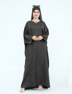 midnight-butterfly-satin-abaya-dark-coffee-noor-and-grace