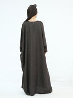 midnight-butterfly-satin-abaya-dark-coffee-noor-and-grace