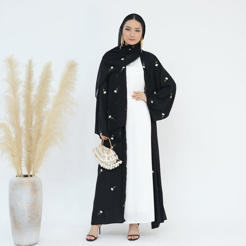 new-dubai-chiffon-abaya-black-noor-and-grace