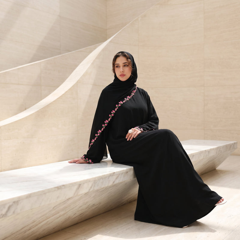 nida-flower-lace-abaya-set-black-noor-and-grace