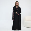Nida Flower Lace Abaya Set