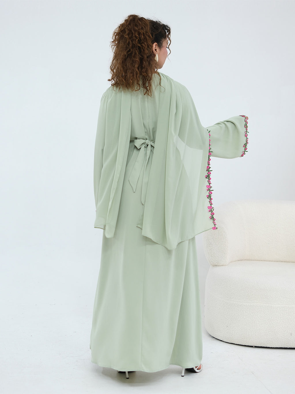 nida-flower-lace-abaya-set-green-noor-and-grace