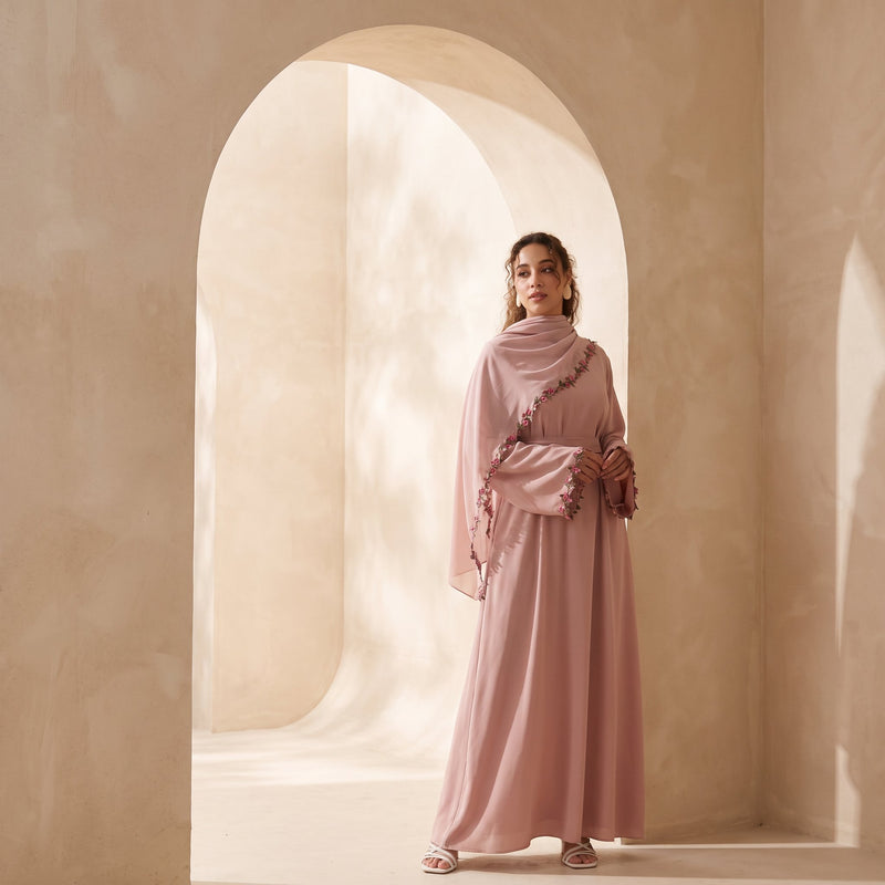 nida-flower-lace-abaya-set-pink-noor-and-grace