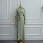 Nida Flower Lace Abaya Set