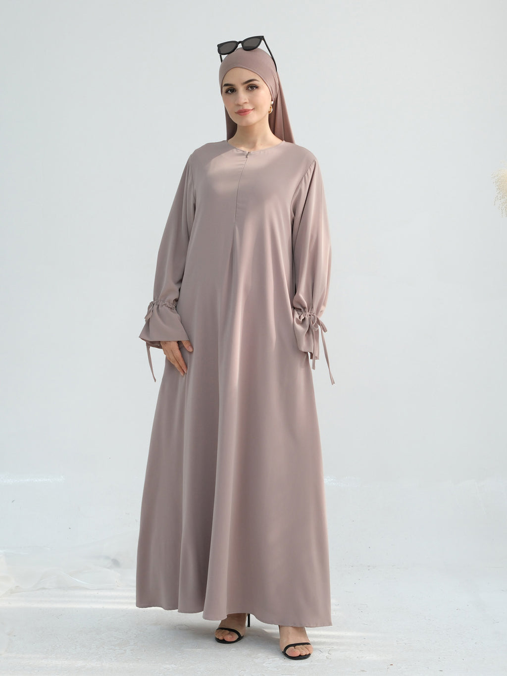 Nida Ruffle Sleeve Abaya